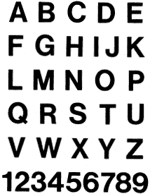 alphabet